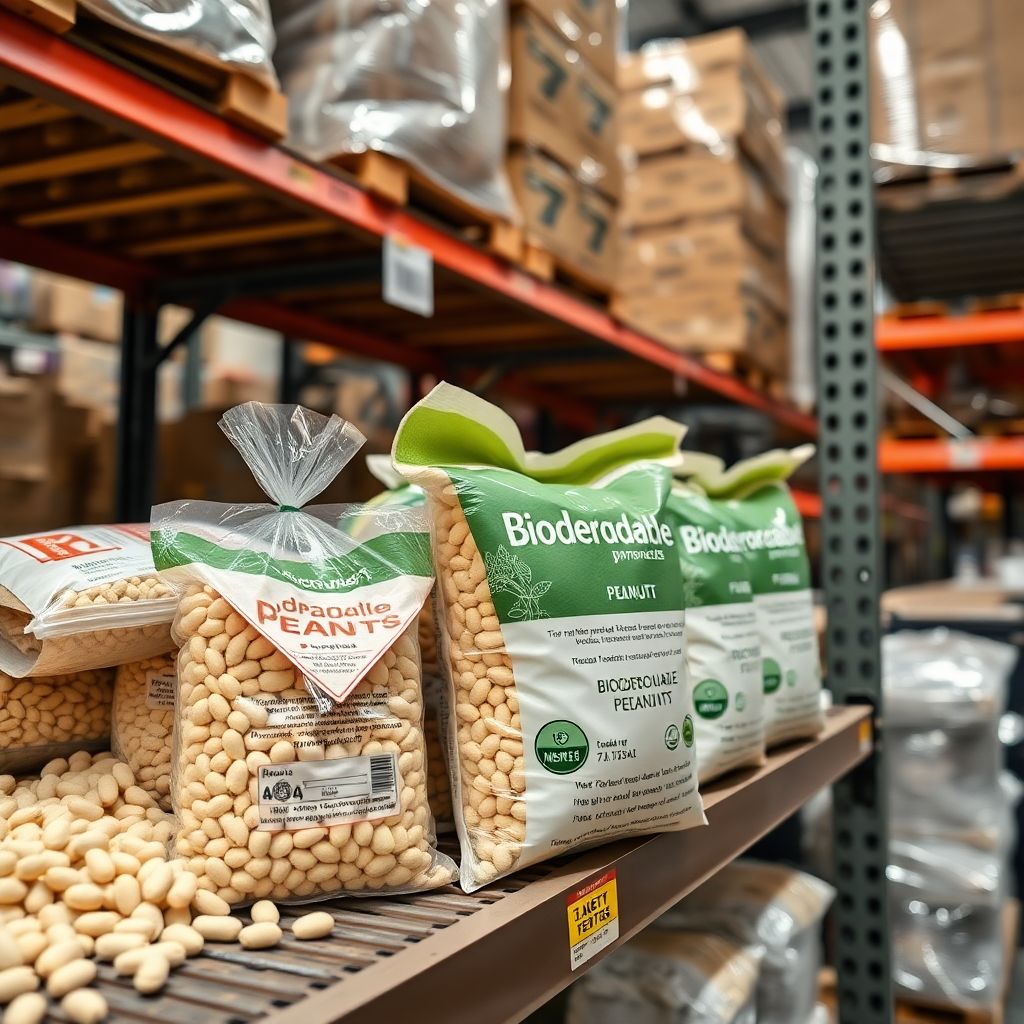 Cacahuate Biodegradable