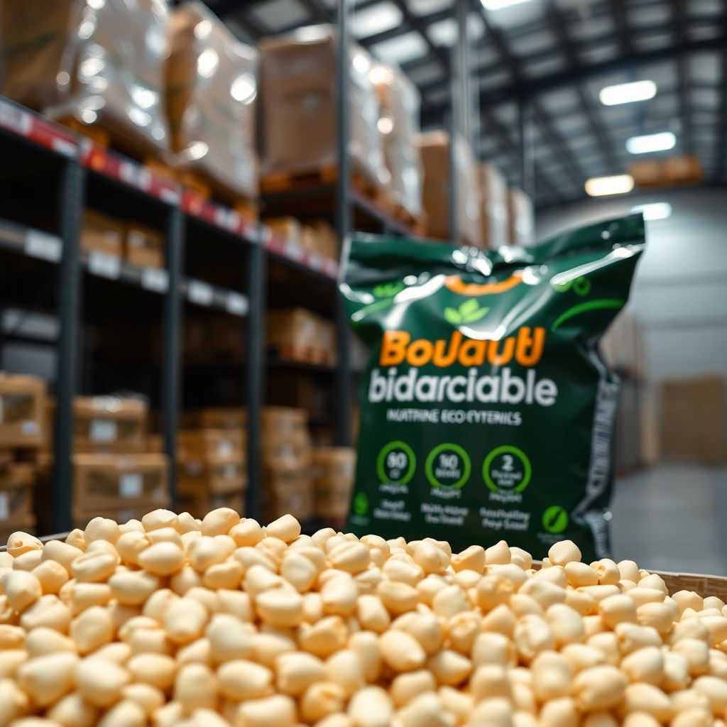 Cacahuate Biodegradable