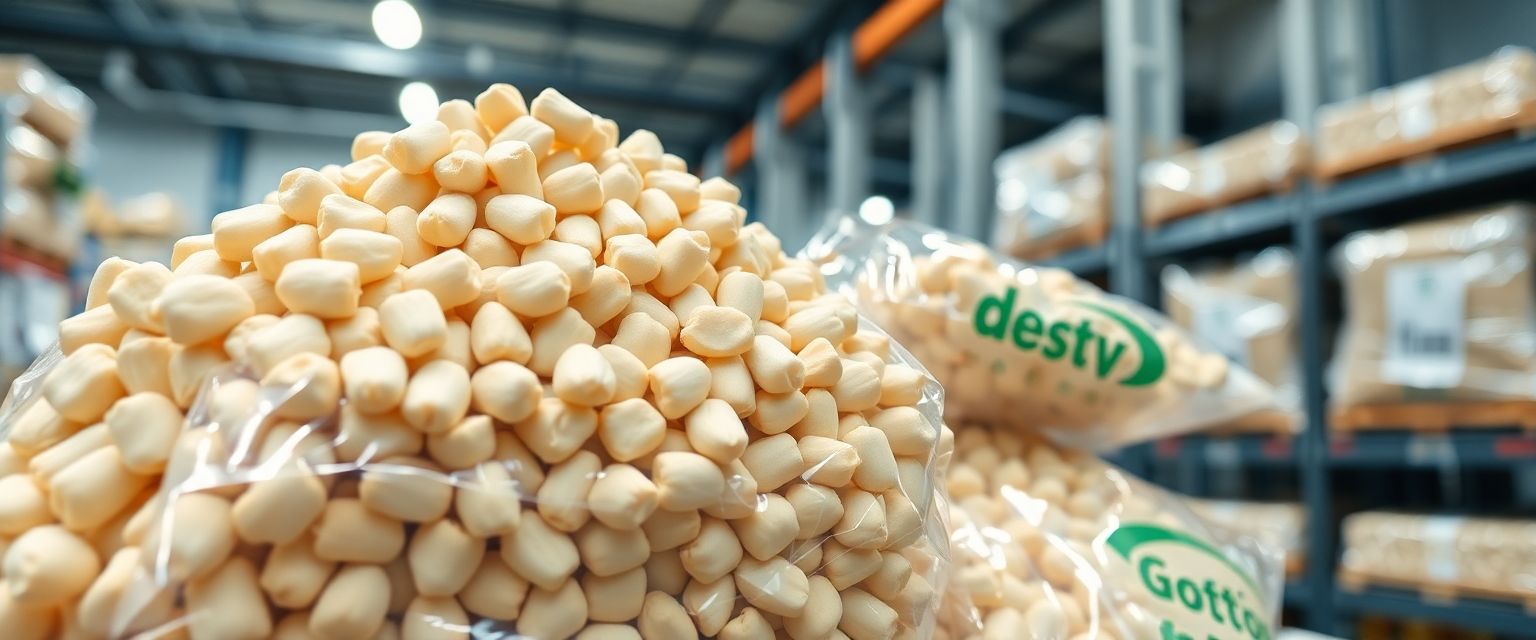 Cacahuate Biodegradable